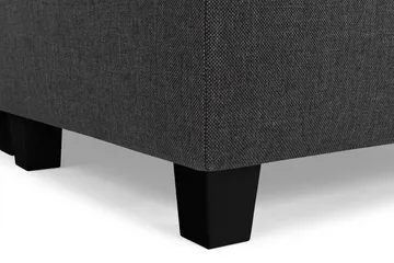 Crazy 5-sits Högervänd U-formad X-Large Soffa med Divan och Schäslong i Tyg - Antracit - Möbler - Vardagsrum - Soffor - U-soffor