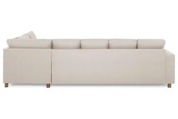 Crazy 5-sits Högervänd U-formad X-Large Soffa med Divan och Schäslong i Tyg - Beige - Möbler - Vardagsrum - Soffor - U-soffor