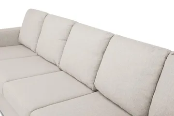 Crazy 5-sits Högervänd U-formad X-Large Soffa med Divan och Schäslong i Tyg - Beige - Möbler - Vardagsrum - Soffor - U-soffor