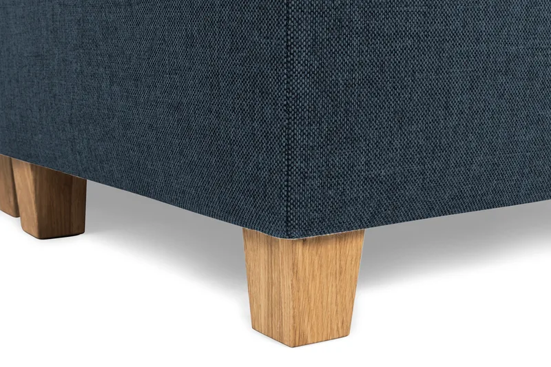Crazy 5-sits Högervänd U-formad X-Large Soffa med Divan och Schäslong i Tyg - Mörkblå - Möbler - Vardagsrum - Soffor - U-soffor