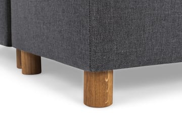 Crazy 5-sits Högervänd U-formad X-Large Soffa med Divan och Schäslong i Tyg - Mörkgrå - Möbler - Vardagsrum - Soffor - U-soffor
