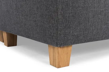 Crazy 5-sits Högervänd U-formad X-Large Soffa med Divan och Schäslong i Tyg - Mörkgrå - Möbler - Vardagsrum - Soffor - U-soffor