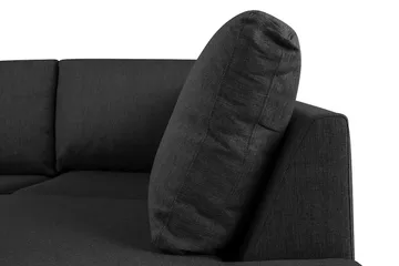 Crazy 5-sits U-formad Soffa med dubbelschäslong i Tyg - Antracit - Möbler - Vardagsrum - Soffor - U-soffor