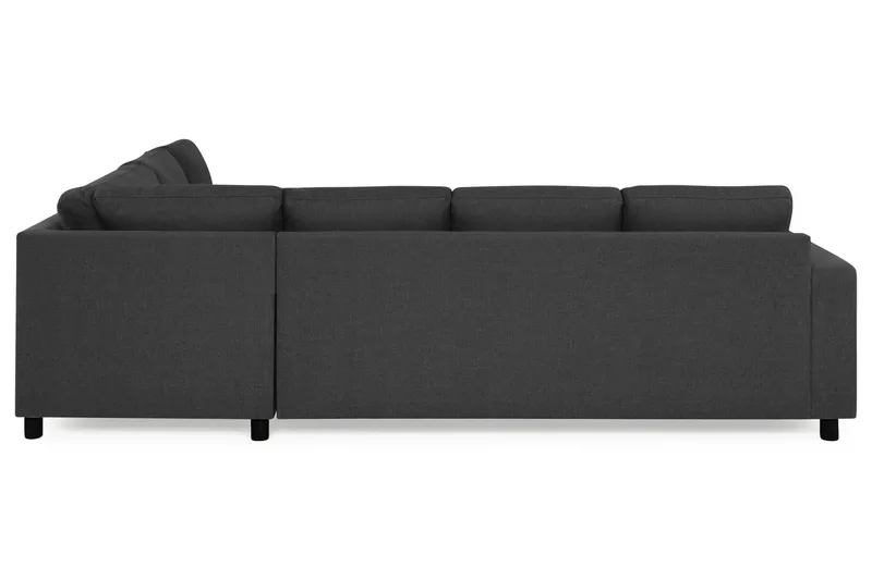 Crazy 5-sits Vändbar L-formad Large Hörnsoffa i Tyg - Antracit - Möbler - Vardagsrum - Soffor - Hörnsoffor