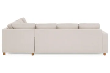Crazy 5-sits Vändbar L-formad Large Hörnsoffa i Tyg - Beige - Möbler - Vardagsrum - Soffor - Hörnsoffor