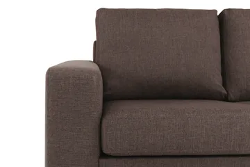 Crazy 5-sits Vändbar L-formad Large Hörnsoffa i Tyg - Brun - Möbler - Vardagsrum - Soffor - Hörnsoffor