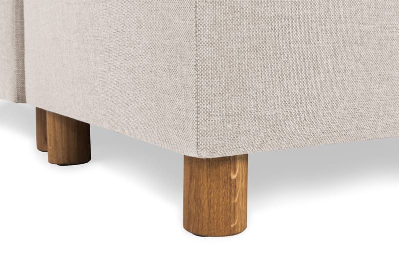 Crazy 5-sits Vänstervänd U-formad Soffa med Divan och Schäslong i Tyg - Beige - Möbler - Vardagsrum - Soffor - U-soffor