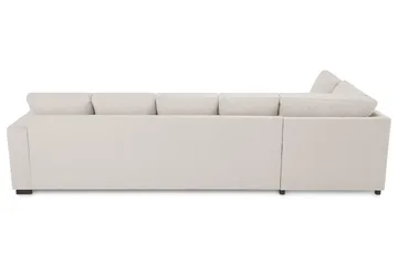 Crazy 5-sits Vänstervänd U-formad Soffa med Divan och Schäslong i Tyg - Beige - Möbler - Vardagsrum - Soffor - U-soffor