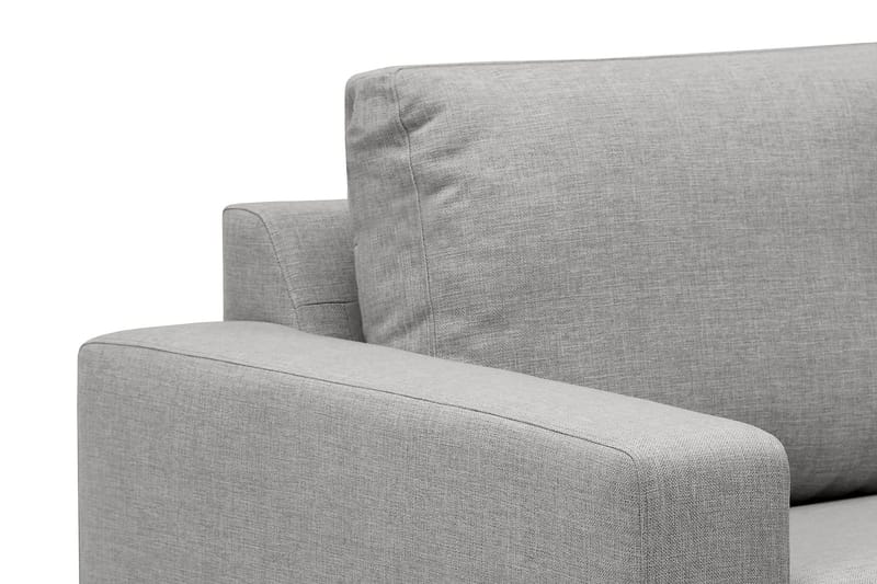 Crazy 5-sits Vänstervänd U-formad Soffa med Divan och Schäslong i Tyg - Grå - Möbler - Vardagsrum - Soffor - U-soffor