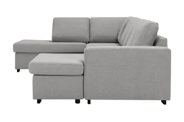 Crazy 5-sits Vänstervänd U-formad Soffa med Divan och Schäslong i Tyg - Grå - Möbler - Vardagsrum - Soffor - U-soffor