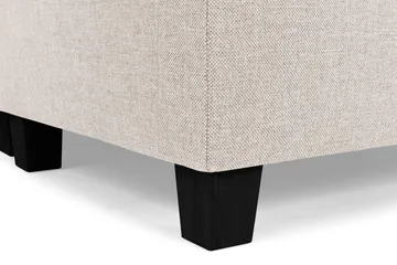 Crazy 5-sits Vänstervänd U-formad X-Large Soffa med Divan och Schäslong i Tyg - Beige - Möbler - Vardagsrum - Soffor - U-soffor