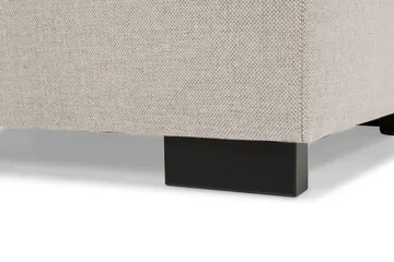 Crazy 5-sits Vänstervänd U-formad X-Large Soffa med Divan och Schäslong i Tyg - Beige - Möbler - Vardagsrum - Soffor - U-soffor