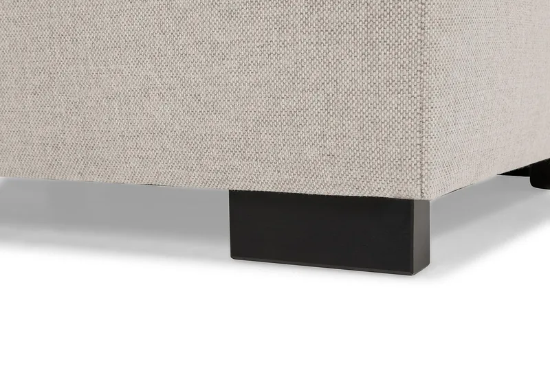 Crazy 5-sits Vänstervänd U-formad X-Large Soffa med Divan och Schäslong i Tyg - Beige - Möbler - Vardagsrum - Soffor - U-soffor