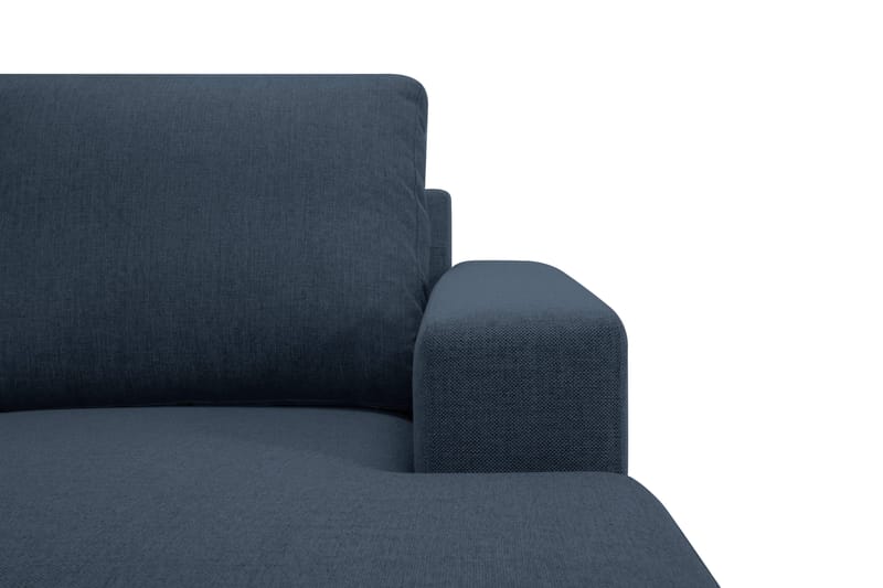 Crazy 5-sits Vänstervänd U-formad X-Large Soffa med Divan och Schäslong i Tyg - Mörkblå - Möbler - Vardagsrum - Soffor - U-soffor
