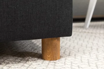 Crazy 6-sits Högervänd U-formad XX-Large Soffa med Divan och Schäslong i Tyg - Antracit - Möbler - Vardagsrum - Soffor - U-soffor