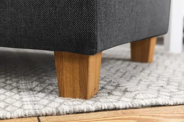 Crazy 6-sits Högervänd U-formad XX-Large Soffa med Divan och Schäslong i Tyg - Mörkgrå - Möbler - Vardagsrum - Soffor - U-soffor