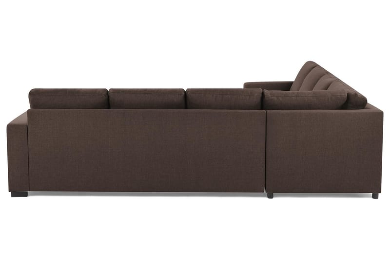 Crazy 6-sits Vändbar L-formad X-Large Hörnsoffa i Tyg - Brun - Möbler - Vardagsrum - Soffor - Hörnsoffor