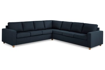 Crazy 6-sits Vändbar L-formad X-Large Hörnsoffa i Tyg - Mörkblå - Möbler - Vardagsrum - Soffor - Hörnsoffor