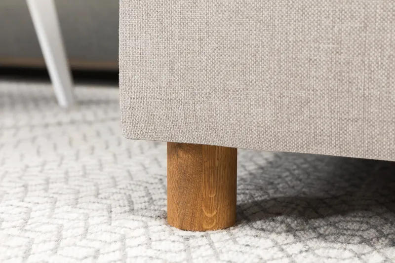 Crazy 6-sits Vänstervänd U-formad XX-Large Soffa med Divan och Schäslong i Tyg - Beige - Möbler - Vardagsrum - Soffor - U-soffor