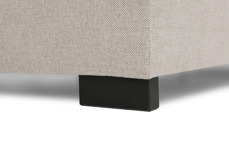 Crazy 6-sits Vänstervänd U-formad XX-Large Soffa med Divan och Schäslong i Tyg - Beige - Möbler - Vardagsrum - Soffor - U-soffor