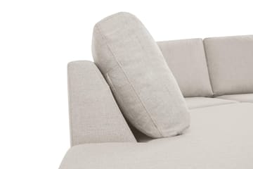 Crazy 6-sits Vänstervänd U-formad XX-Large Soffa med Divan och Schäslong i Tyg - Beige - Möbler - Vardagsrum - Soffor - U-soffor