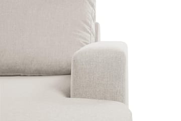 Crazy 6-sits Vänstervänd U-formad XX-Large Soffa med Divan och Schäslong i Tyg - Beige - Möbler - Vardagsrum - Soffor - U-soffor