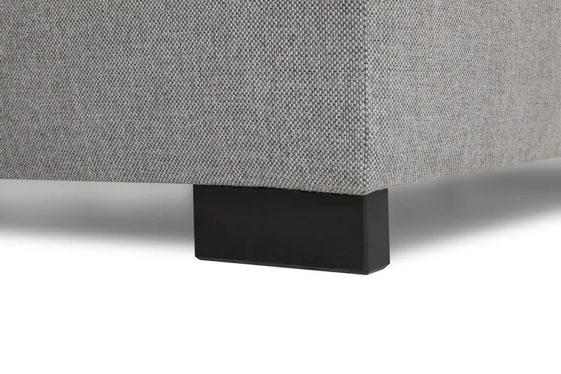 Crazy 6-sits Vänstervänd U-formad XX-Large Soffa med Divan och Schäslong i Tyg - Grå - Möbler - Vardagsrum - Soffor - U-soffor