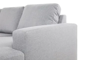Crazy 6-sits Vänstervänd U-formad XX-Large Soffa med Divan och Schäslong i Tyg - Grå - Möbler - Vardagsrum - Soffor - U-soffor