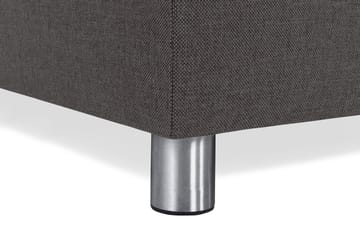 Crazy 6-sits Vänstervänd U-formad XX-Large Soffa med Divan och Schäslong i Tyg - Mörkgrå - Möbler - Vardagsrum - Soffor - U-soffor