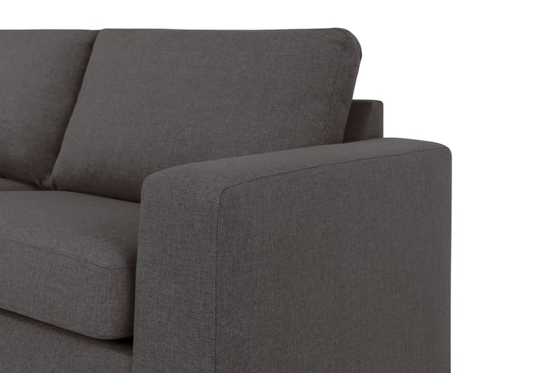 Crazy 6-sits Vänstervänd U-formad XX-Large Soffa med Divan och Schäslong i Tyg - Mörkgrå - Möbler - Vardagsrum - Soffor - U-soffor