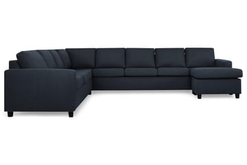 Crazy 7-sits Högervänd U-formad XX-Large Hörnsoffa med divan i Tyg - Mörkblå - Möbler - Vardagsrum - Soffor - Hörnsoffor