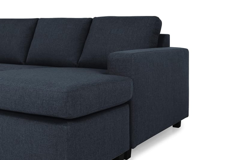 Crazy 7-sits Högervänd U-formad XX-Large Hörnsoffa med divan i Tyg - Mörkblå - Möbler - Vardagsrum - Soffor - Hörnsoffor