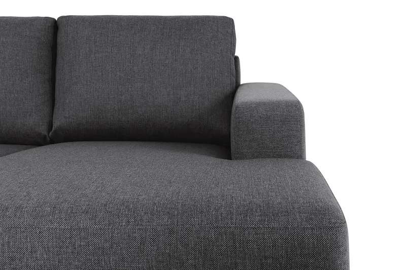 Crazy 7-sits Högervänd U-formad XX-Large Hörnsoffa med divan i Tyg - Mörkgrå - Möbler - Vardagsrum - Soffor - Hörnsoffor
