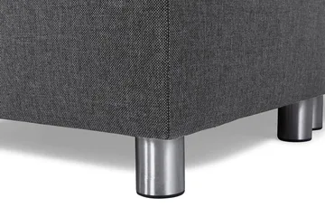 Crazy 7-sits Högervänd U-formad XX-Large Hörnsoffa med divan i Tyg - Mörkgrå - Möbler - Vardagsrum - Soffor - Hörnsoffor