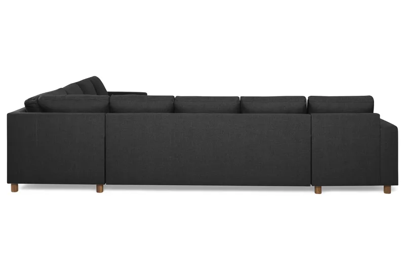 Crazy 7-sits Vändbar L-formad XX-Large Hörnsoffa i Tyg - Antracit - Möbler - Vardagsrum - Soffor - Hörnsoffor