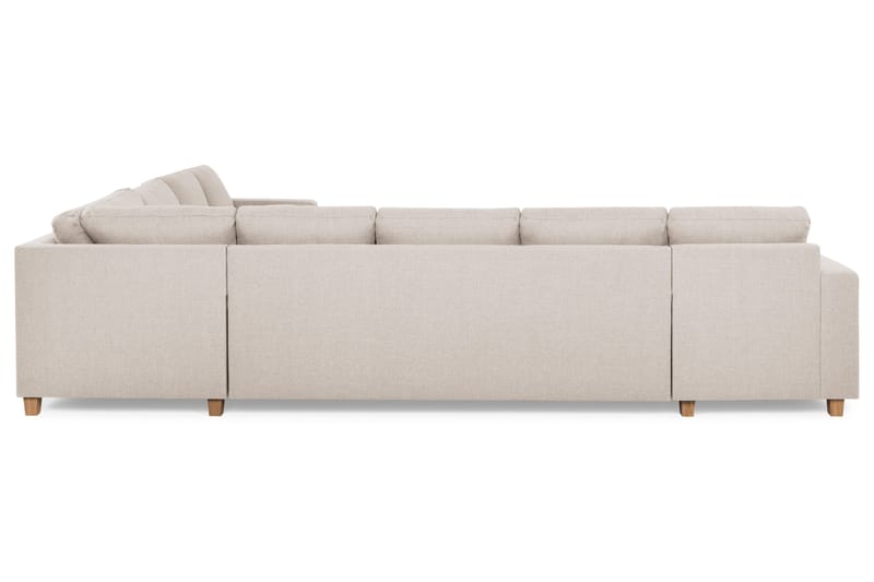 Crazy 7-sits Vändbar L-formad XX-Large Hörnsoffa i Tyg - Beige - Möbler - Vardagsrum - Soffor - Hörnsoffor