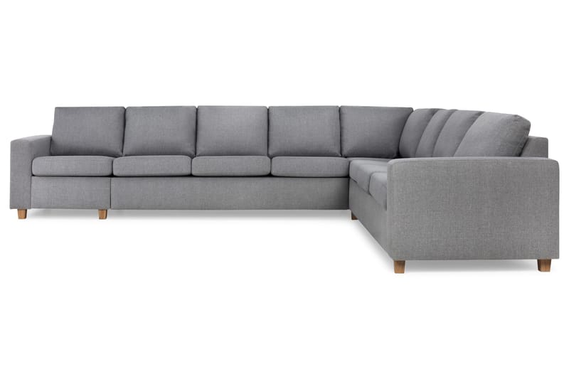 Crazy 7-sits Vändbar L-formad XX-Large Hörnsoffa i Tyg - Grå - Möbler - Vardagsrum - Soffor - Hörnsoffor