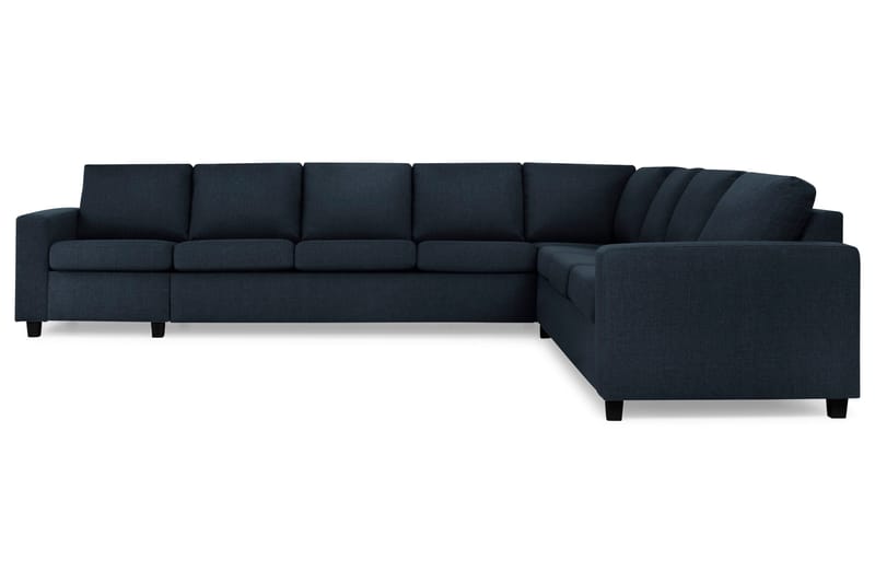 Crazy 7-sits Vändbar L-formad XX-Large Hörnsoffa i Tyg - Mörkblå - Möbler - Vardagsrum - Soffor - Hörnsoffor