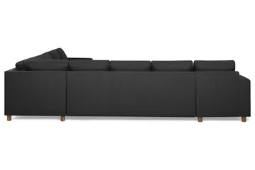 Crazy 7-sits Vändbar U-formad XX-Large Hörnsoffa med divan i Tyg - Antracit - Möbler - Vardagsrum - Soffor - Hörnsoffor