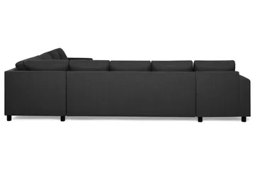 Crazy 7-sits Vändbar U-formad XX-Large Hörnsoffa med divan i Tyg - Antracit - Möbler - Vardagsrum - Soffor - Hörnsoffor