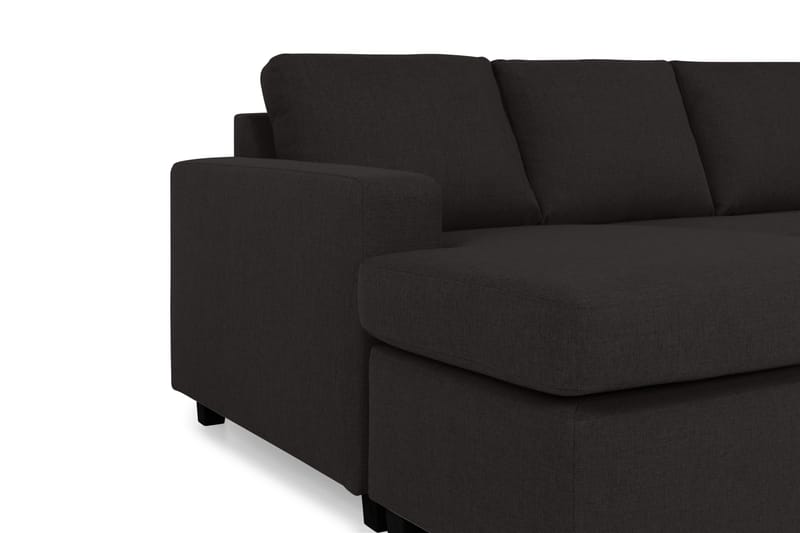 Crazy 7-sits Vändbar U-formad XX-Large Hörnsoffa med divan i Tyg - Antracit - Möbler - Vardagsrum - Soffor - Hörnsoffor