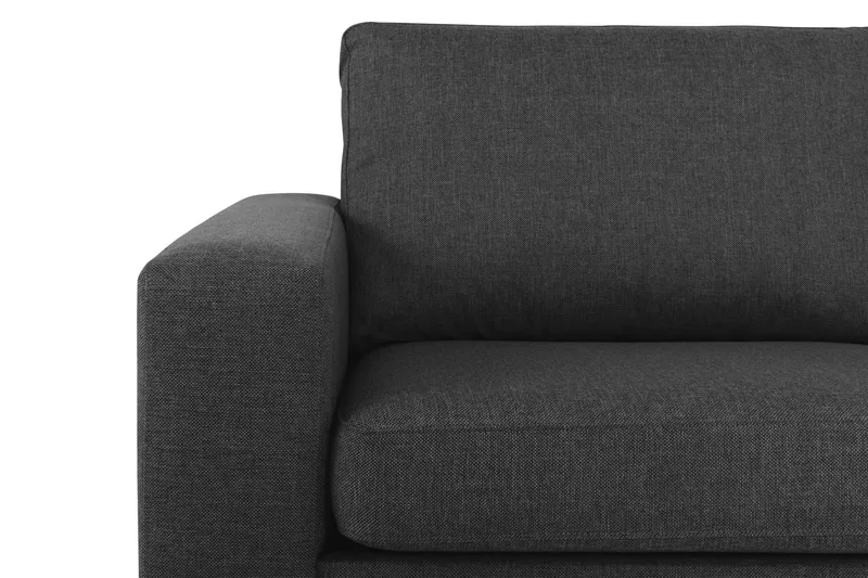 Crazy 7-sits Vändbar U-formad XX-Large Hörnsoffa med divan i Tyg - Antracit - Möbler - Vardagsrum - Soffor - Hörnsoffor