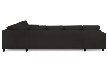 Crazy 7-sits Vändbar U-formad XX-Large Hörnsoffa med divan i Tyg - Antracit - Möbler - Vardagsrum - Soffor - Hörnsoffor