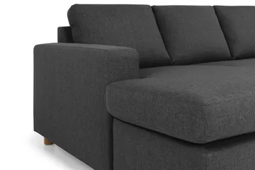 Crazy 7-sits Vändbar U-formad XX-Large Hörnsoffa med divan i Tyg - Antracit - Möbler - Vardagsrum - Soffor - Hörnsoffor
