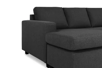 Crazy 7-sits Vändbar U-formad XX-Large Hörnsoffa med divan i Tyg - Antracit - Möbler - Vardagsrum - Soffor - Hörnsoffor