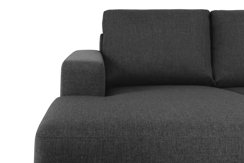 Crazy 7-sits Vändbar U-formad XX-Large Hörnsoffa med divan i Tyg - Antracit - Möbler - Vardagsrum - Soffor - Hörnsoffor