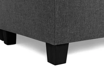 Crazy 7-sits Vändbar U-formad XX-Large Hörnsoffa med divan i Tyg - Antracit - Möbler - Vardagsrum - Soffor - Hörnsoffor