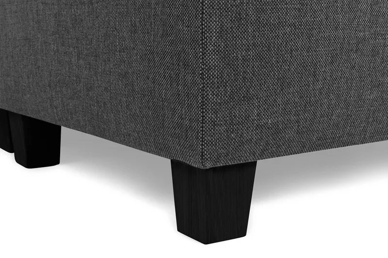 Crazy 7-sits Vändbar U-formad XX-Large Hörnsoffa med divan i Tyg - Antracit - Möbler - Vardagsrum - Soffor - Hörnsoffor