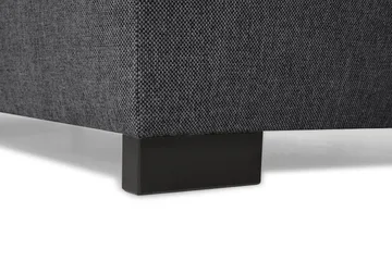 Crazy Limited Edition 4-sits Högervänd L-formad Schäslongsoffa i Tyg - Mörkgrå - Möbler - Vardagsrum - Soffor - Divansoffa & schäslong