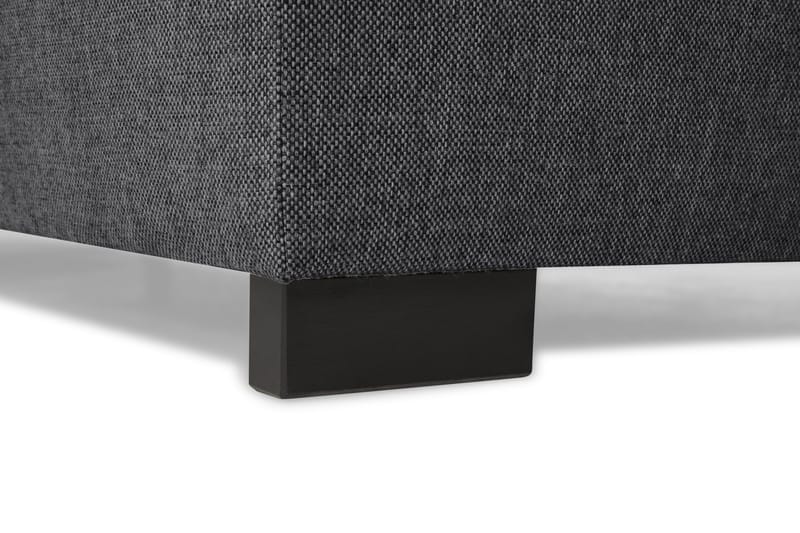 Crazy Limited Edition 4-sits Högervänd L-formad Schäslongsoffa i Tyg - Mörkgrå - Möbler - Vardagsrum - Soffor - Divansoffa & schäslong